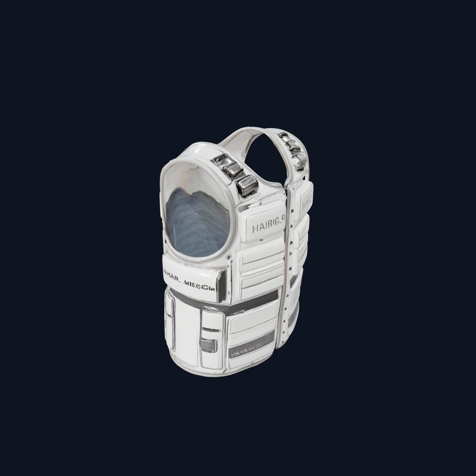 Futuristic Tactical Vest Model Pack